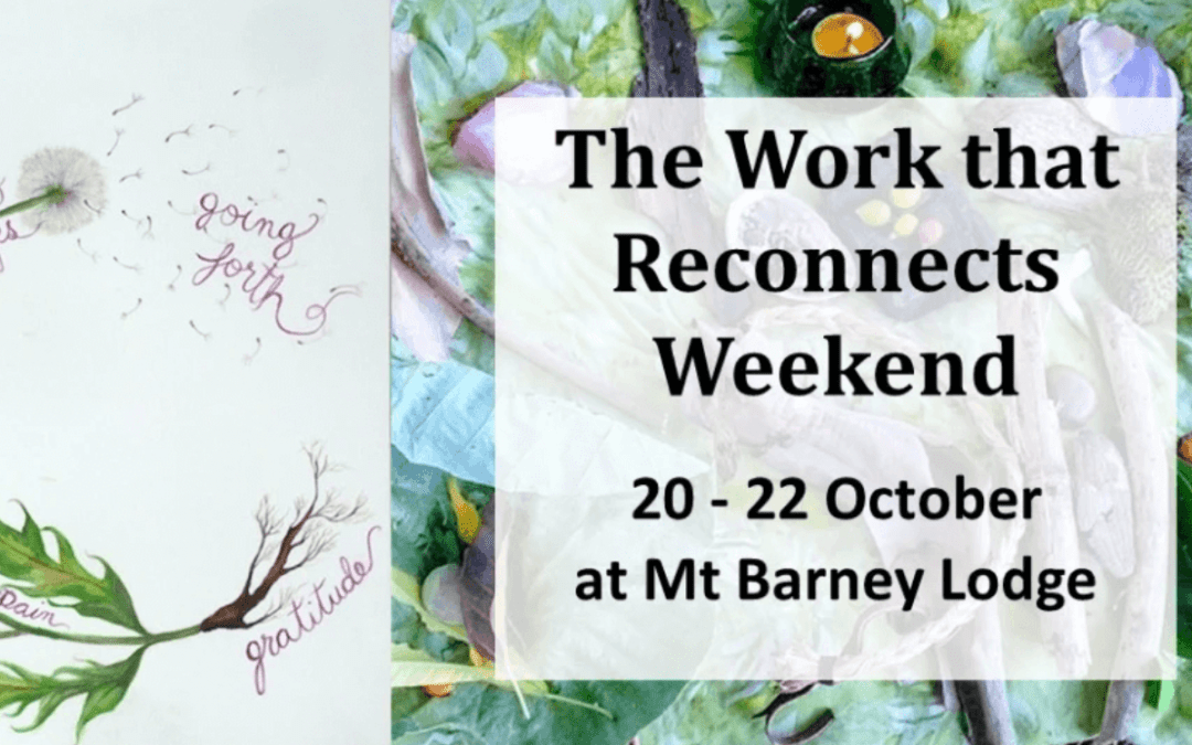 The Work That Reconnects Weekend Workshop